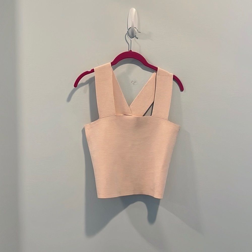 A.L.C. pink Lia Top L - Picture 3 of 5
